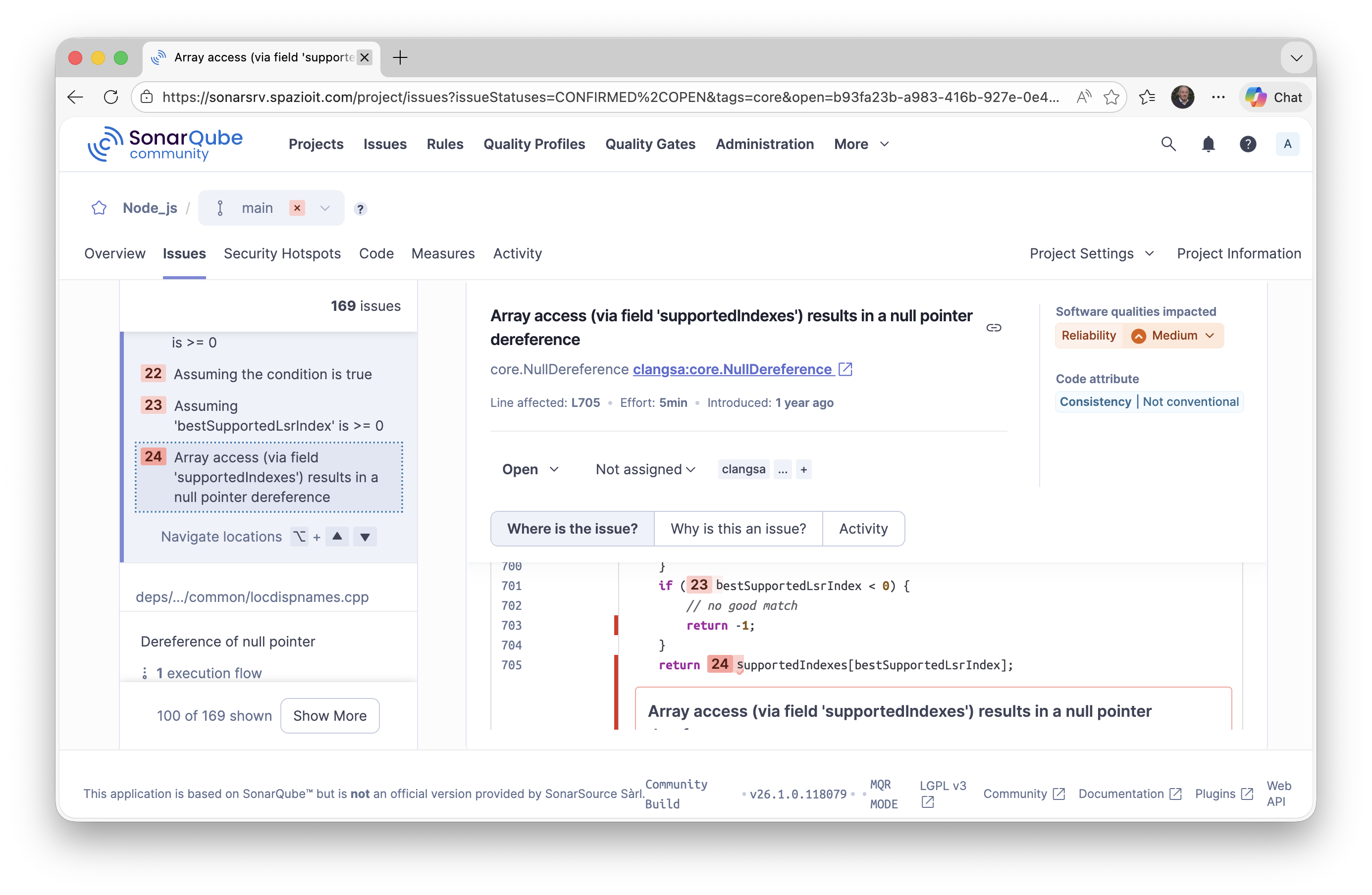 Spazio IT C/C++ Plugin ported to SonarQube 26.1.